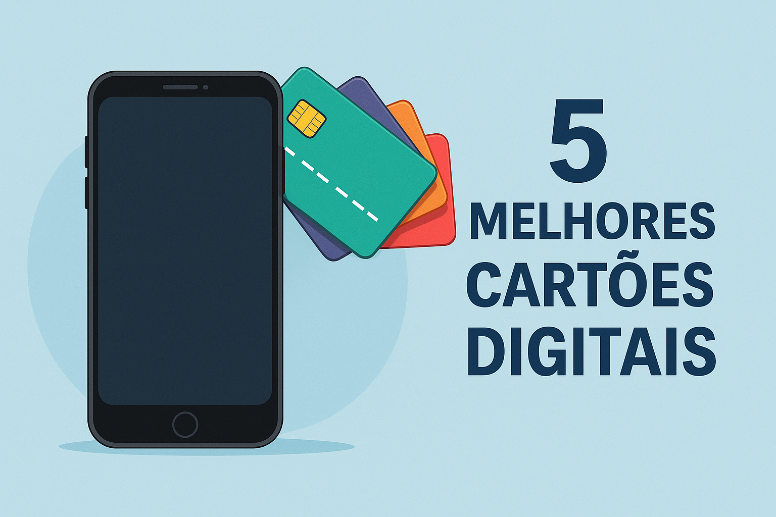 5 melhores cartões digitais que rendem mais do que a poupança em 2025