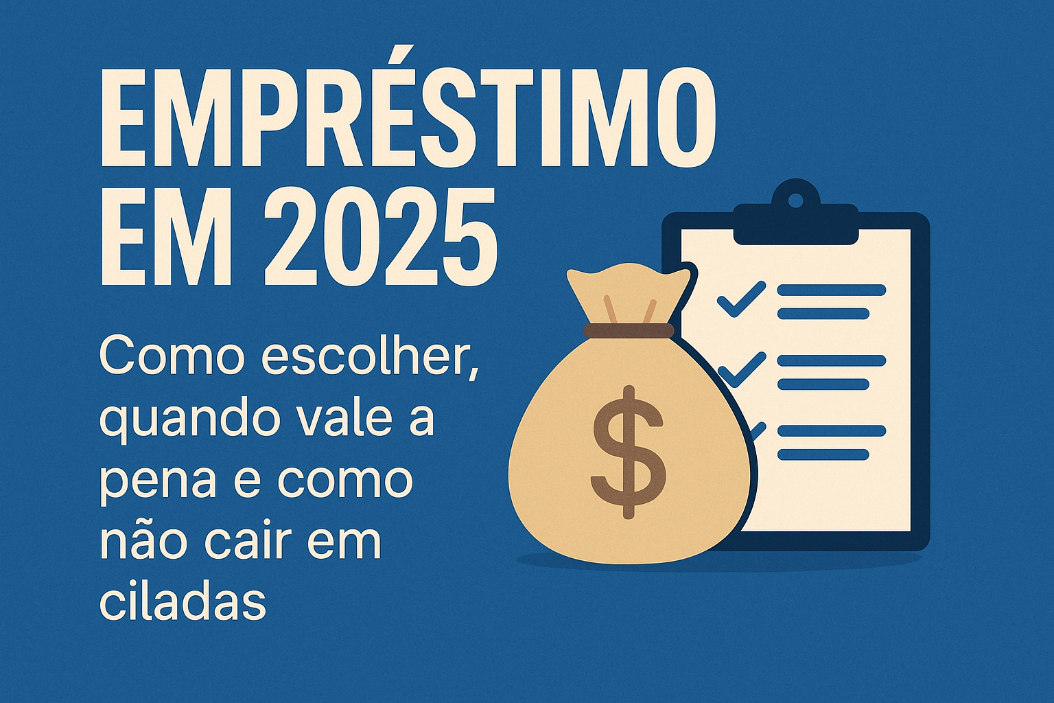 Empréstimo em 2025: Como Escolher, Quando Vale a Pena e Como Não Cair em Ciladas