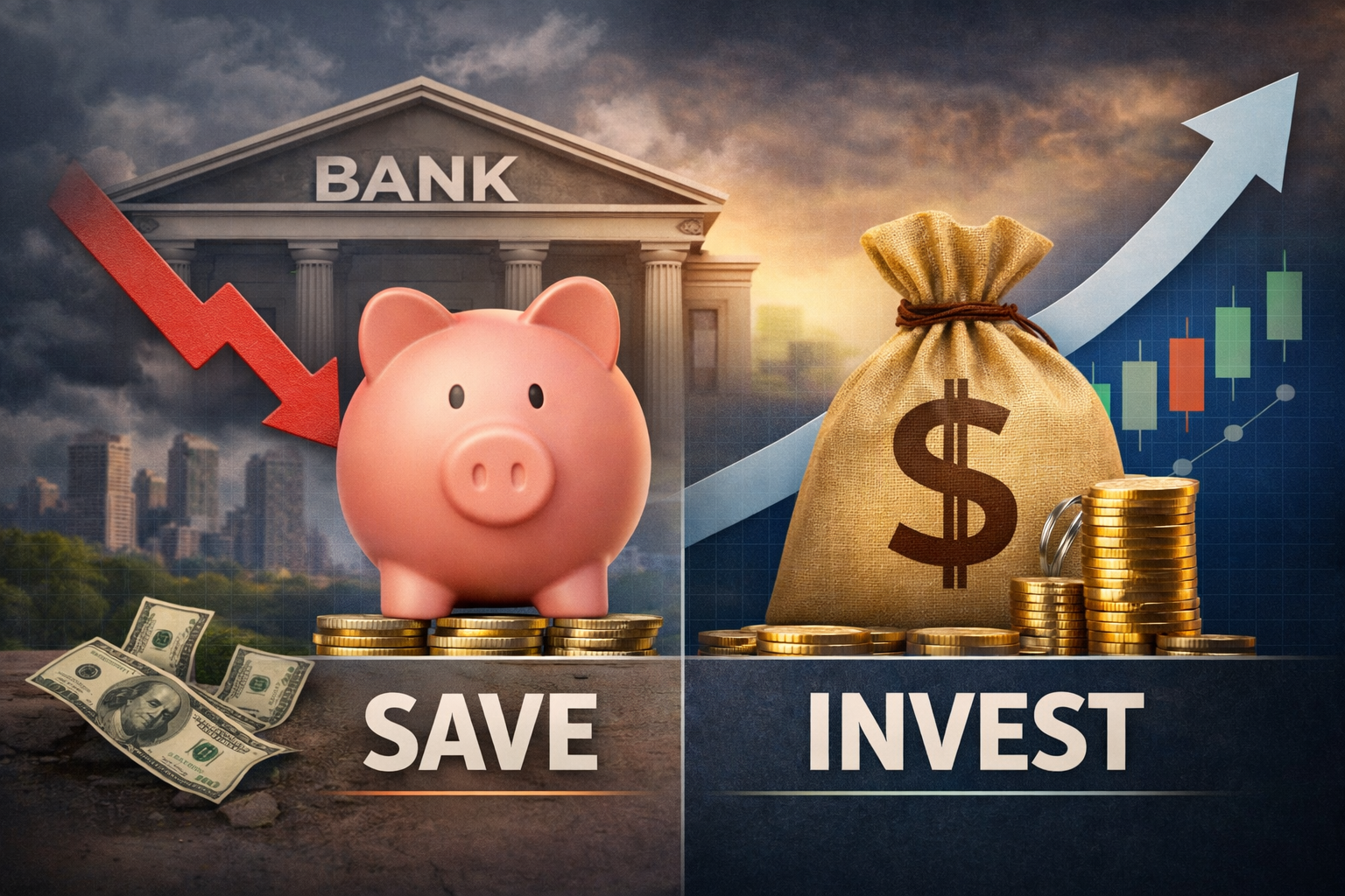 Is Investing Better Than Saving?