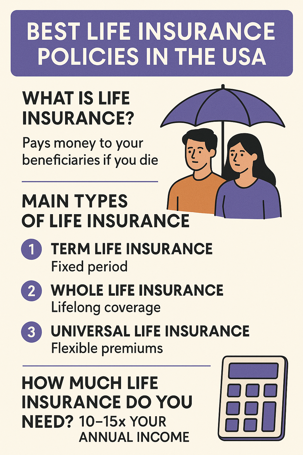 Best Life Insurance Policies in the USA (2026 Guide)