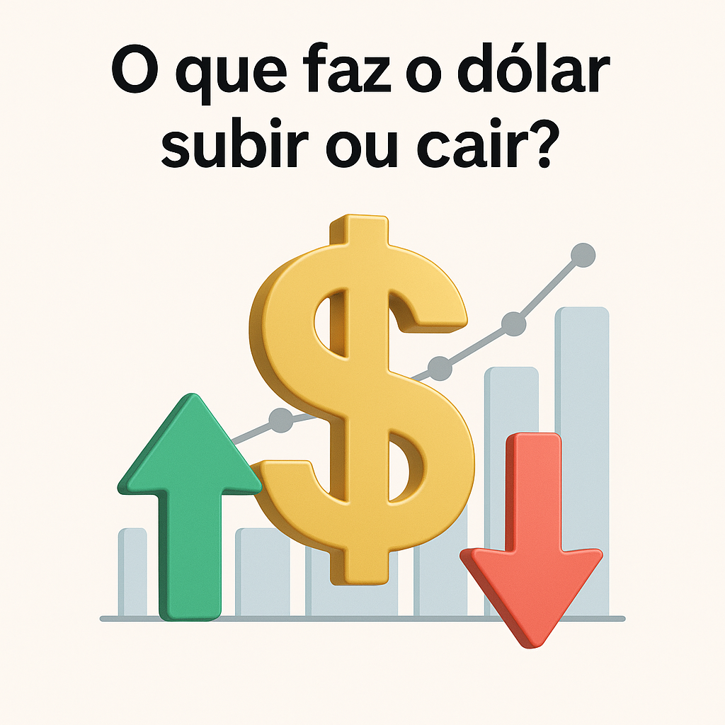 O que faz o dólar subir ou cair? Entenda os principais fatores