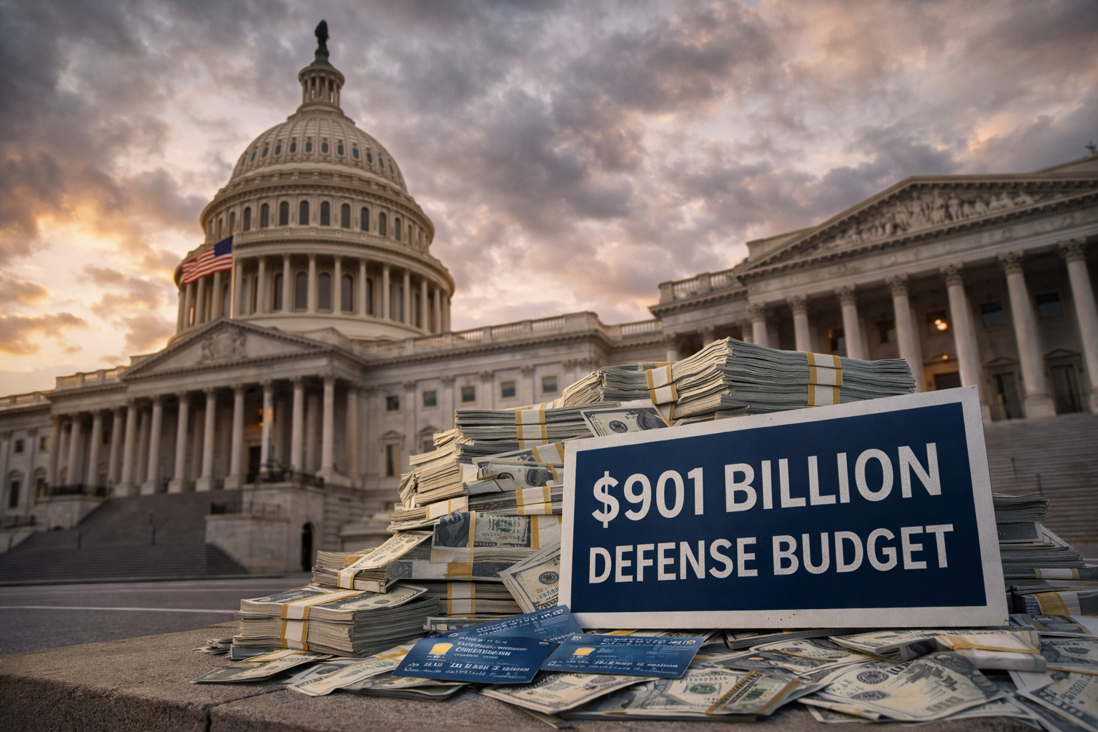 U.S. Congress Approves $901 Billion Defense Budget