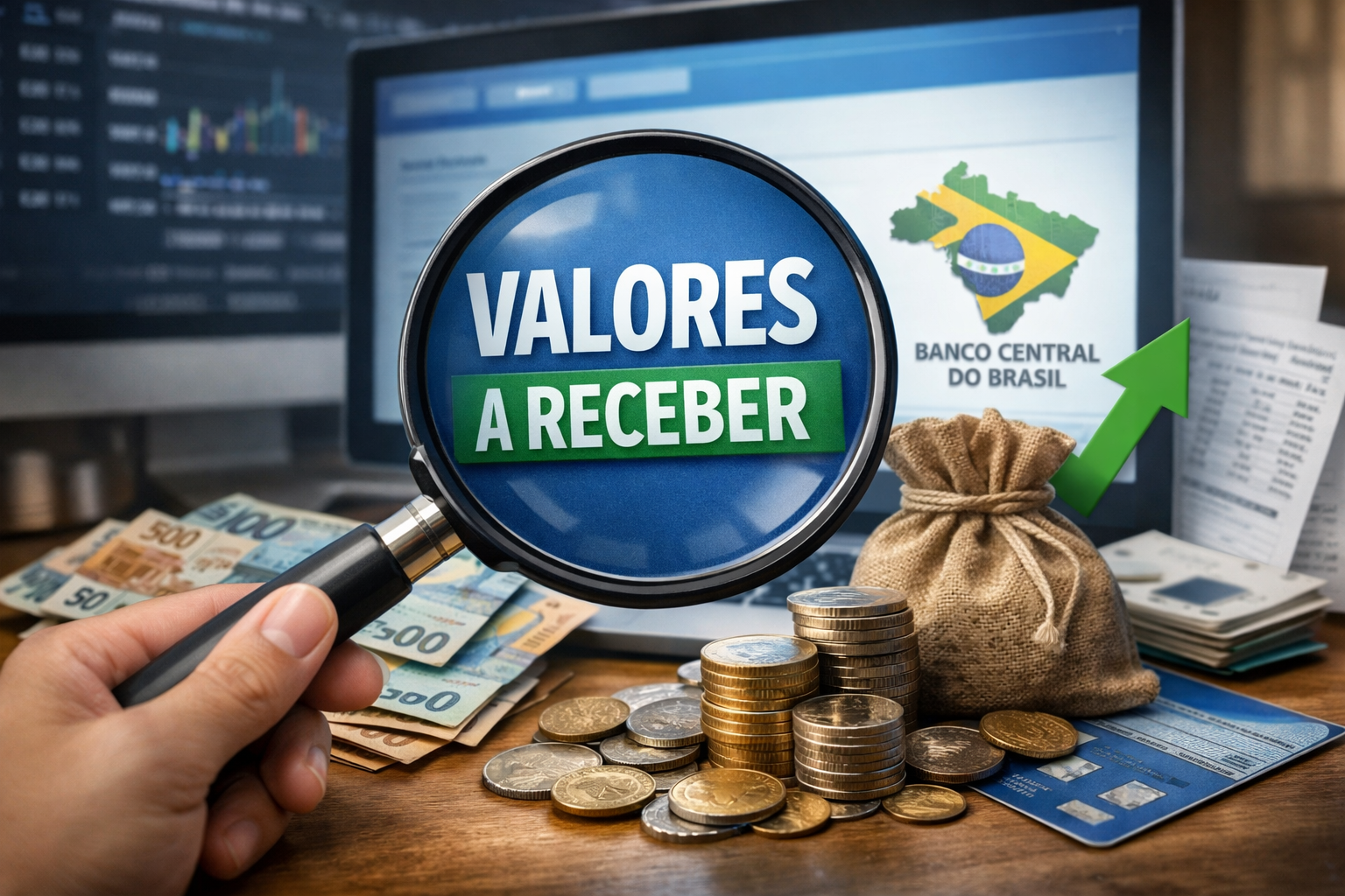 Valores a Receber: milhões de brasileiros ainda têm dinheiro esquecido