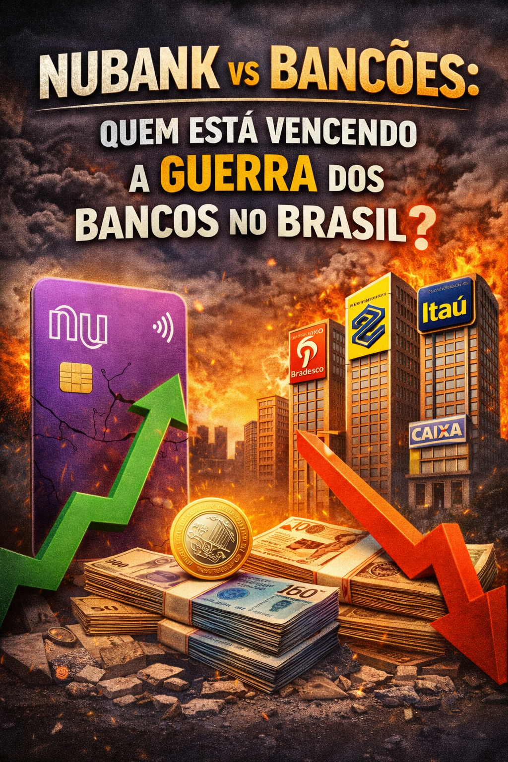Nubank vs Bancões: Quem Está Vencendo a Guerra dos Bancos no Brasil?