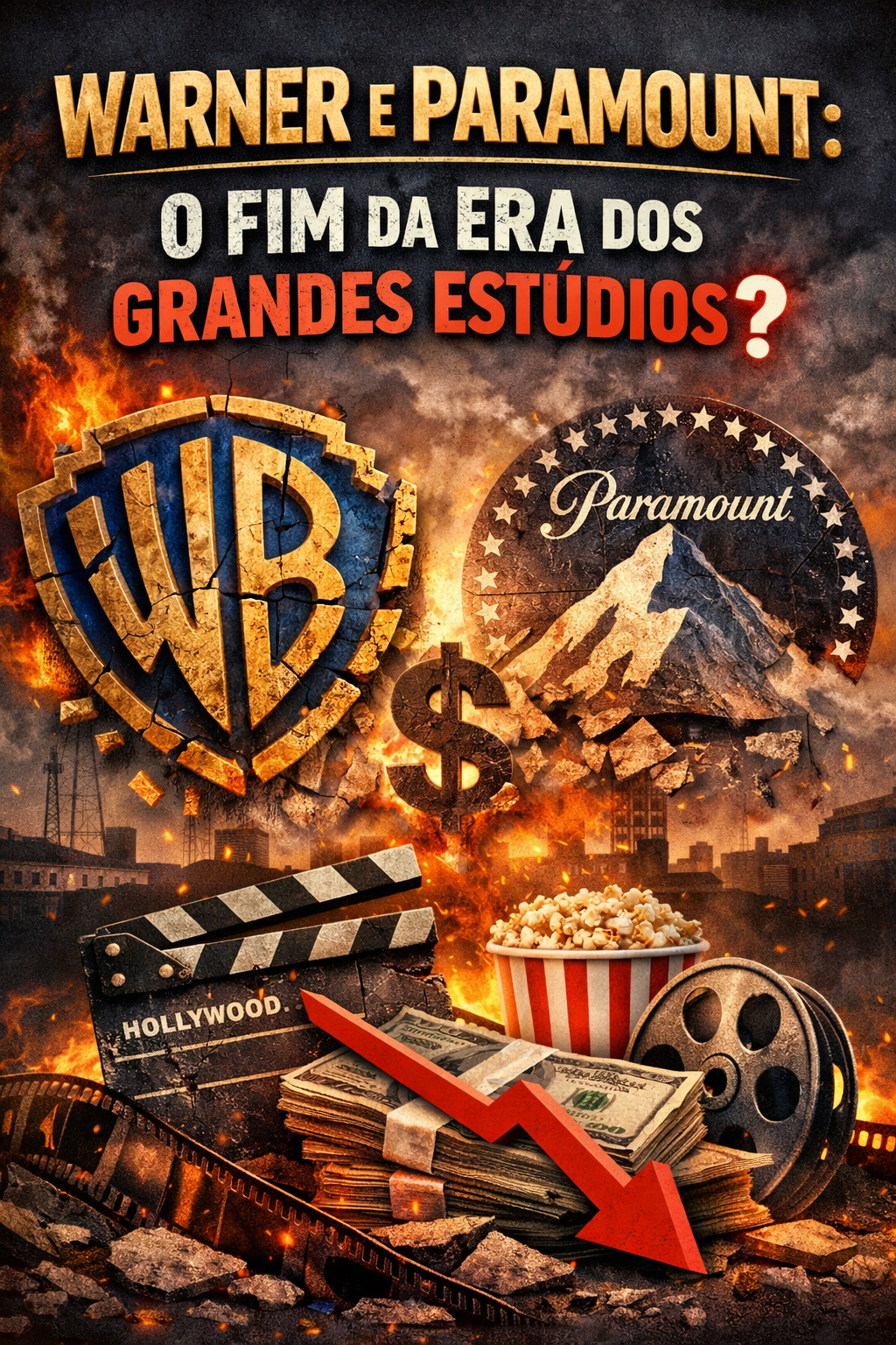 Warner e Paramount: O Fim da Era dos Grandes Estúdios?