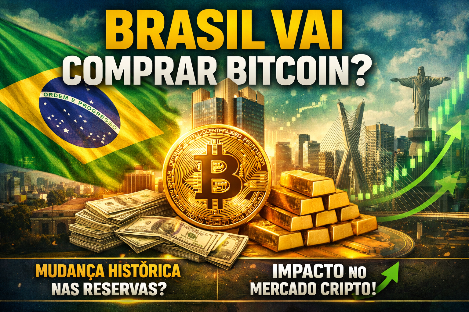 Brasil Vai Comprar Bitcoin? Entenda o Que Está Por Trás Dessa Possibilidade