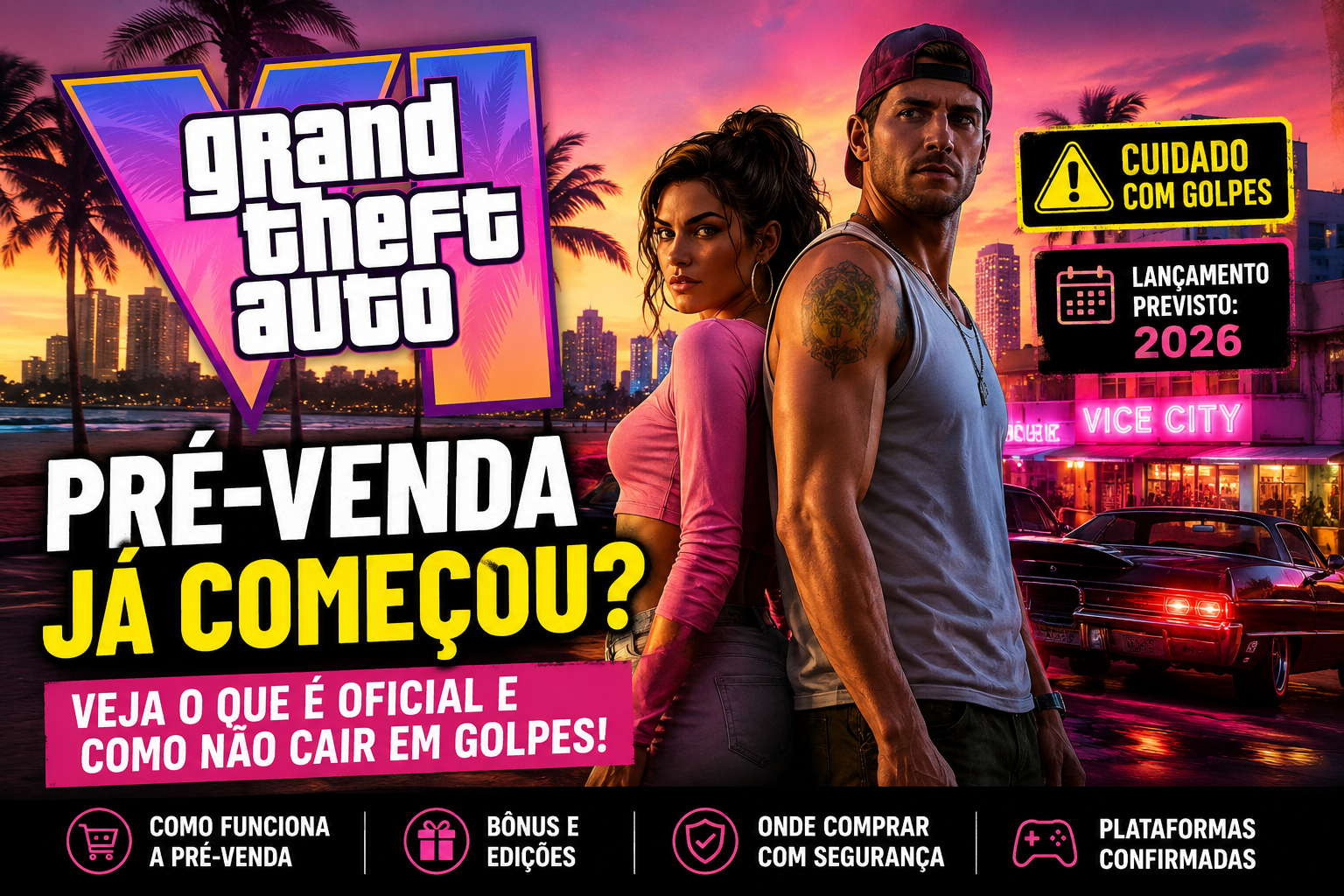 GTA 6 pré-venda: já está disponível